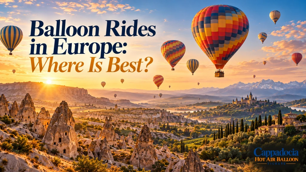 Ballonfahrt in Europa: Wo ist es am schönsten?