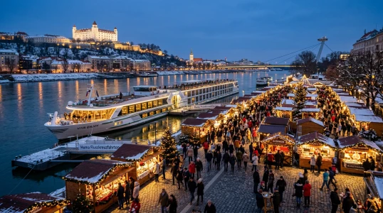 Viva Enjoy ile Tuna Nehri'nde Noel Pazarları