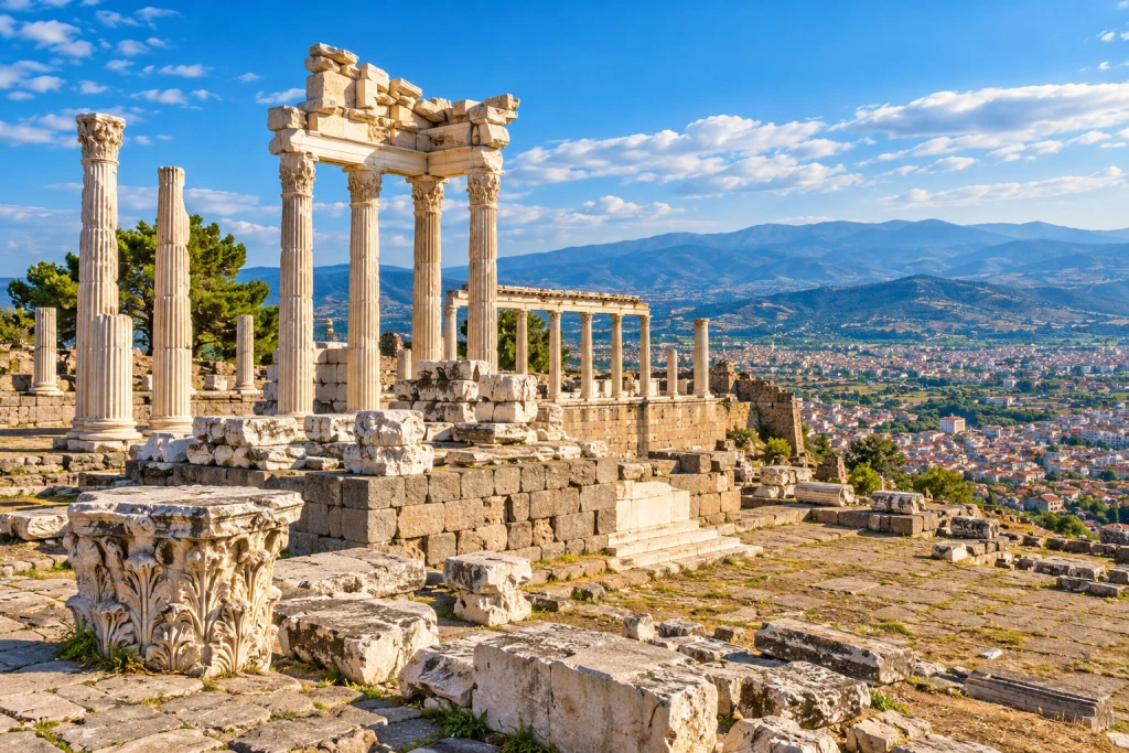 Pergamon, Red Basilica & Asclepion – Private Full-Day Tour from Kusadasi