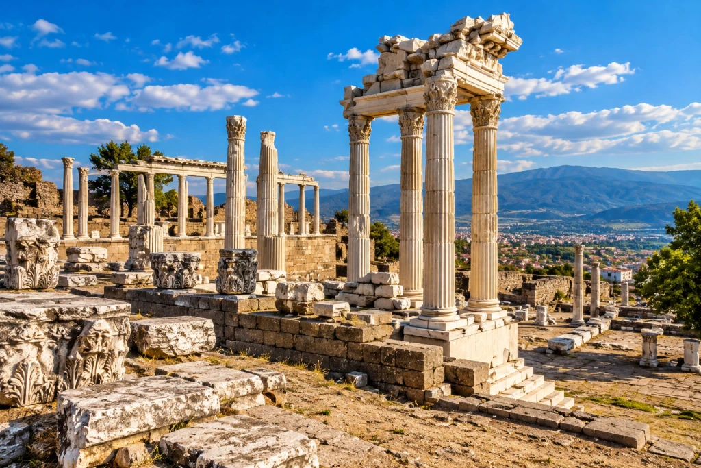 Pergamon, Red Basilica & Asclepion – Private Full-Day Tour from Kusadasi