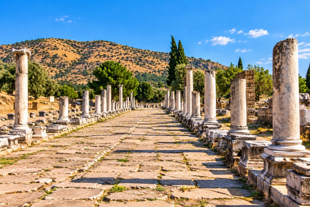 Pergamon, Red Basilica & Asclepion – Private Full-Day Tour from Kusadasi