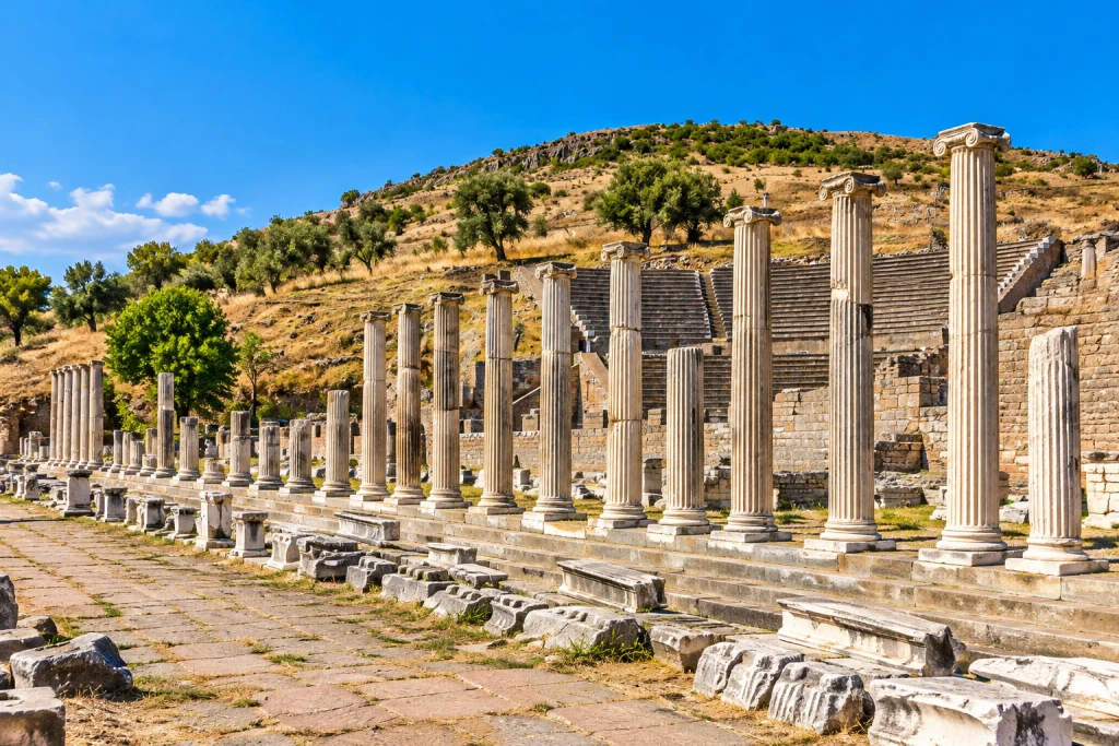 Pergamon, Red Basilica & Asclepion – Private Full-Day Tour from Kusadasi