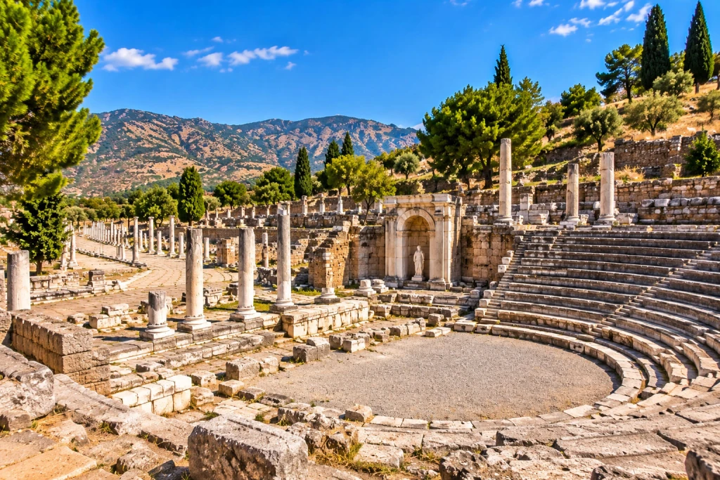 Pergamon, Red Basilica & Asclepion – Private Full-Day Tour from Kusadasi