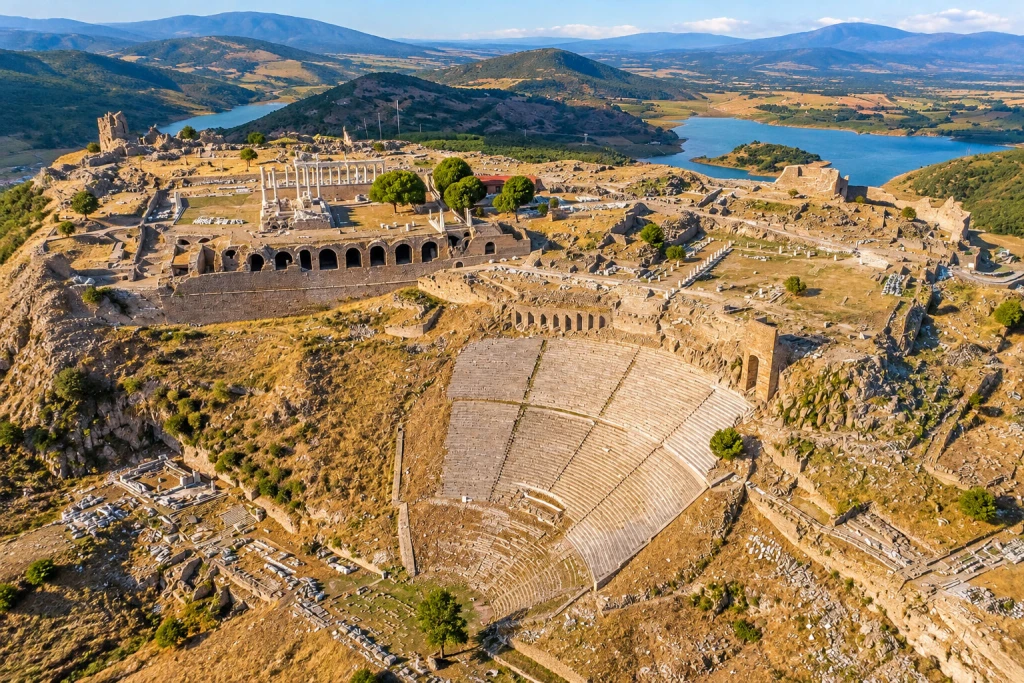 Pergamon, Red Basilica & Asclepion – Private Full-Day Tour from Kusadasi