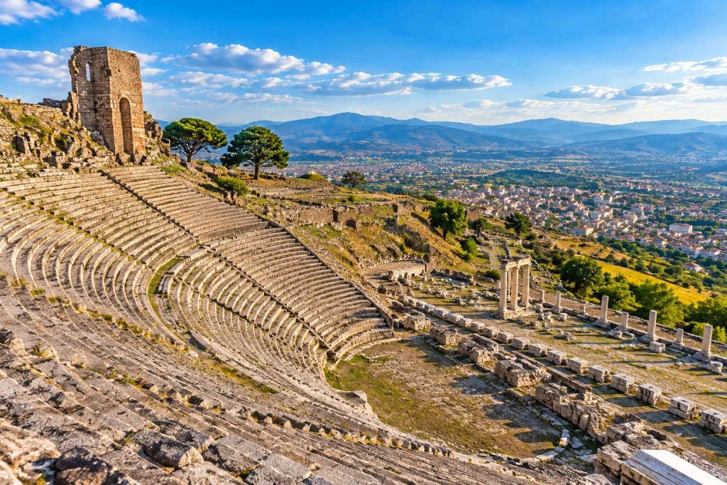 Pergamon, Red Basilica & Asclepion – Private Full-Day Tour from Kusadasi