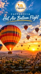 Volo in Mongolfiera in Cappadocia | Alba su Göreme 🎈