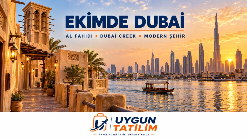 Ekimde Dubai: Al Fahidi, Dubai Creek ve Modern Şehir