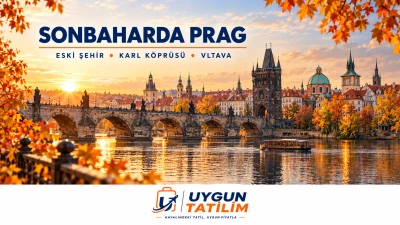 Sonbaharda Prag: Eski Şehir, Karl Köprüsü ve Vltava