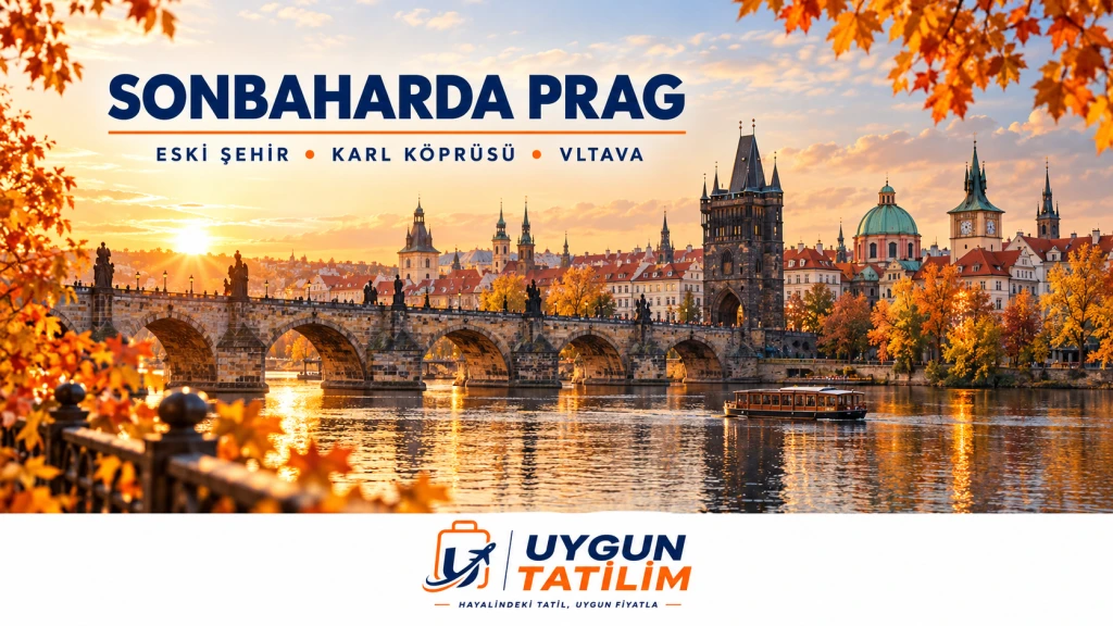 Sonbaharda Prag: Eski Şehir, Karl Köprüsü ve Vltava