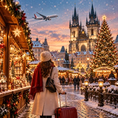 Uçaklı Noel Pazarları