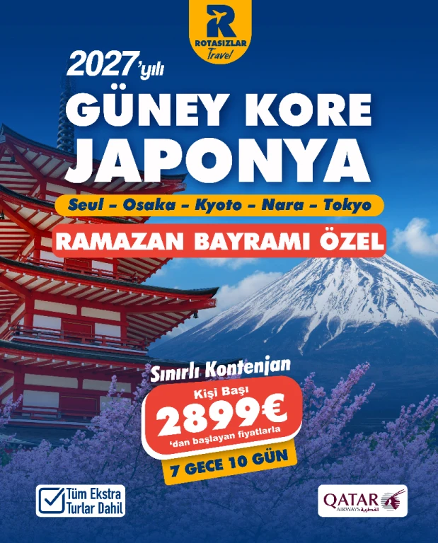 🌙 2027 Ramazan Bayramı Özel Japonya & Güney Kore Turu