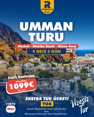 🐪Umman'a Büyülü Yolculuk..