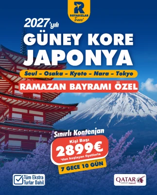 🌙 2027 Ramazan Bayramı Özel Japonya & Güney Kore Turu