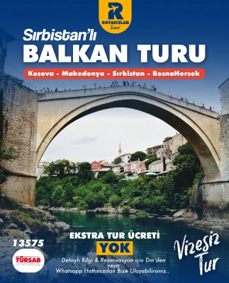 🌍✨Rotasızlar’la Sırbistan'lı 4 Ülke Balkan Turu ✈️