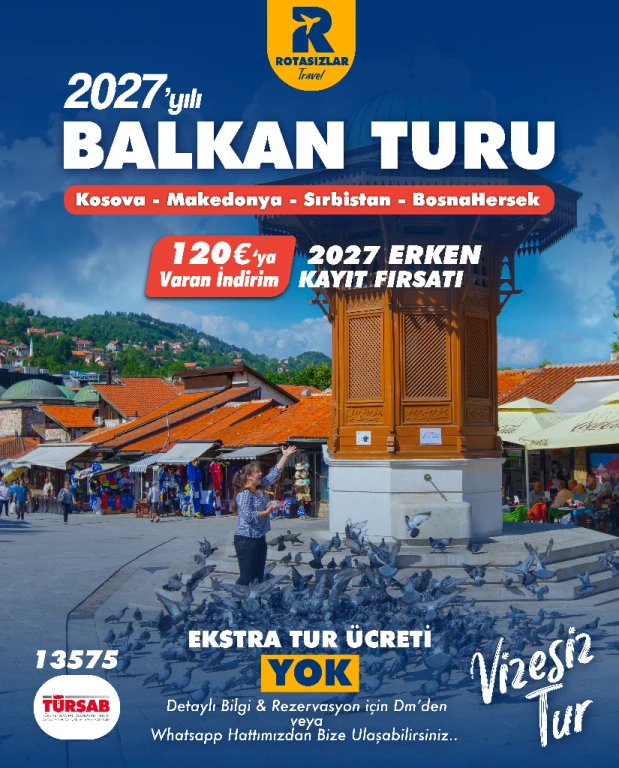 2027 - Her Şey Dahil Balkan Turları