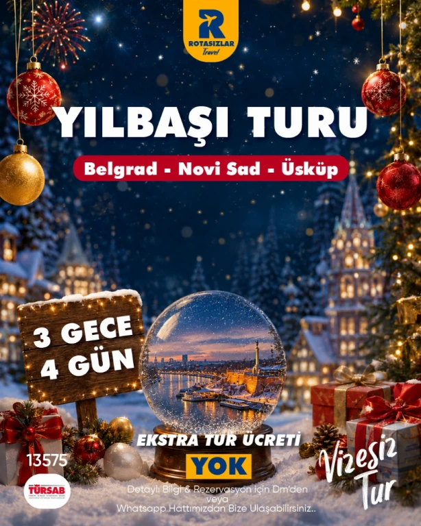 🎄✨ ROTASIZLAR’LA YILBAŞI ÖZEL TURU!