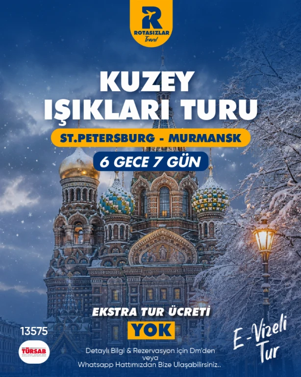 Rotasızlar'la Kuzey Işıkları Turu