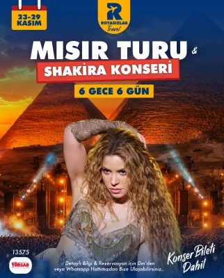 🎟️ Rotasızlar'la Shakira Konseri