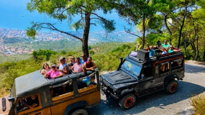 Dikili Çıxışlı Kazdağları Jeep Safari: Şəlalələr və Adatepe Mədəniyyət Turu