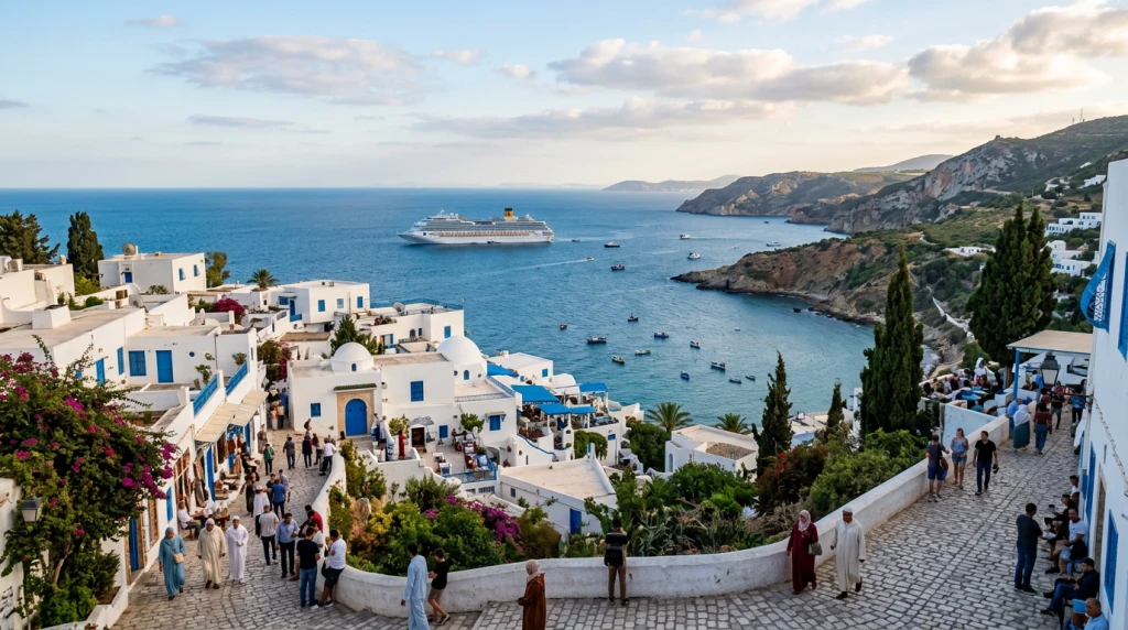 Costa Pacifica ile Sömestre'de Tunus'lu Fas'lı Akdeniz