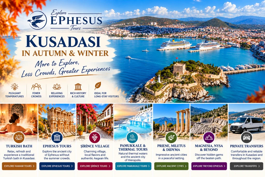 Exploring Ephesus & Beyond in Autumn and Winter – Private Tours, Ancient Cities & Transfers