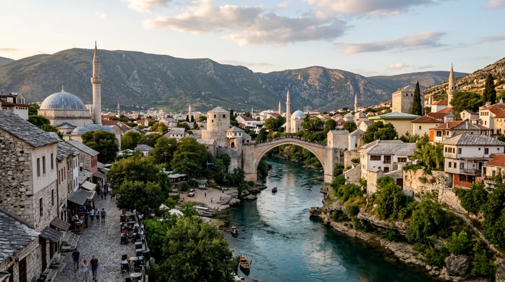 Mostar'lı 5 Ülke Balkan Turu Rotası