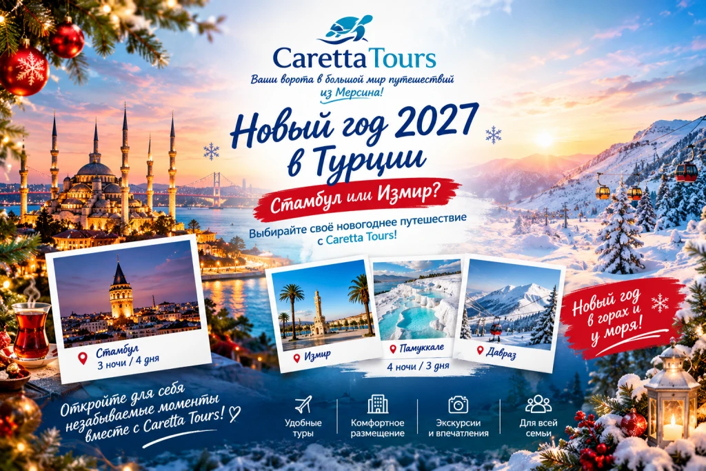 🎄 2027 Yılbaşı Türkiye'de: Yılbaşı Tatilinde Nereye Gidilmeli?