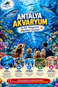 🌴 ANTALYA AKVARYUM – BELEK – THE LAND OF LEGENDS TURU