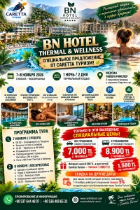 🌿♨️ **BN HOTEL TERMAL & WELLNESS FIRSATI
